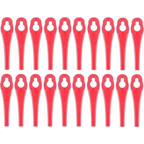 100 Ersatzmesser aus Nylon (83 mm) für den Parkside PRTA 20-Li A1 Rasentrimmer (1/5)