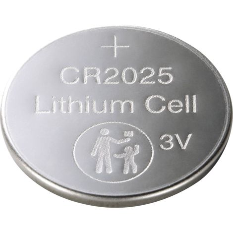 Basetech Pile bouton CR 2025 3 V 4 pc(s) 160 mAh lithium Q376592 (1/3)