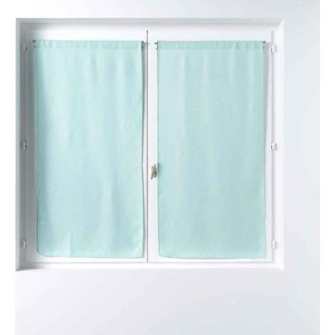 Paire de Voilages "Soane" 60x90cm Menthe (1/4)