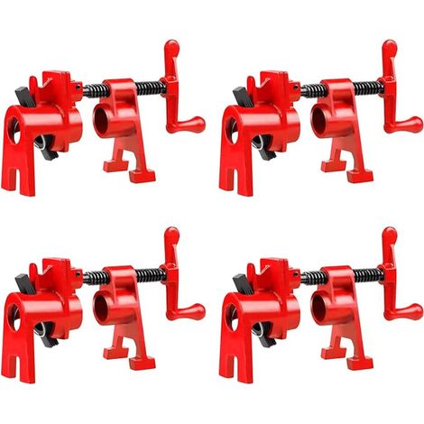 3/4 Inch Tube Dead-Joint Clamp - Quick Clamp for Pipes/Fittings/Cables (Non-Slip