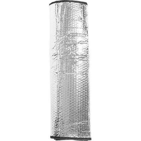 Grand pare-soleil universel réfléchissant argenté pour pare-brise de voiture, protection contre la chaleur (1/5)