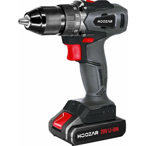 DESTORNILLADOR SIN ESCOBILLAS HOOZAR 18V 2x2.0Ah 45 Nm CD20BL