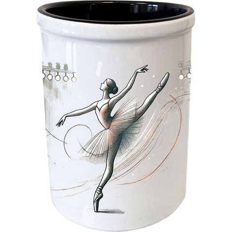 Pot à crayon danseuse