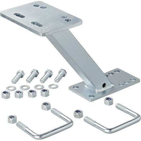 Support de roue de secours avec supports en U