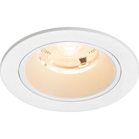Spot encastré NUMINOS® S intérieur 2700 K 20° IP20 rond blanc - SLV - 1009443