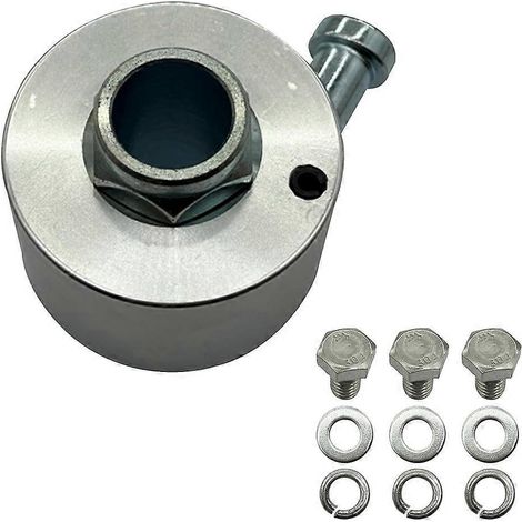Adaptador de buje de liberación rápida para volante con eje de 3/4 de pulgada, repuesto para la mayoría de volantes de 3 orificios. (1/5)