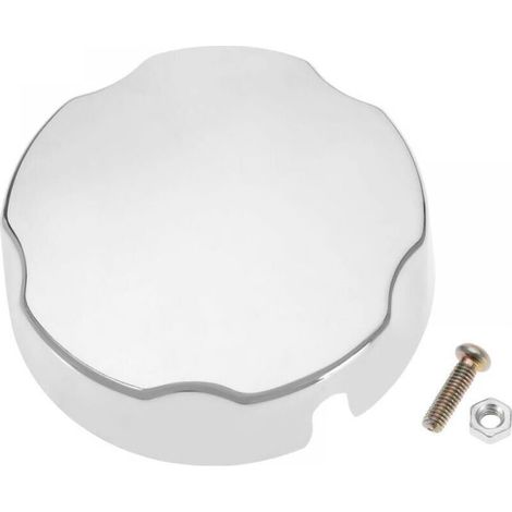 Retractable Bathtub Control Knob Rotating Bathtub Drain Knob Overflow Cover Knob Chrome Plastic Bath Plug Knob Bathtub Drain Accessories (1/5)