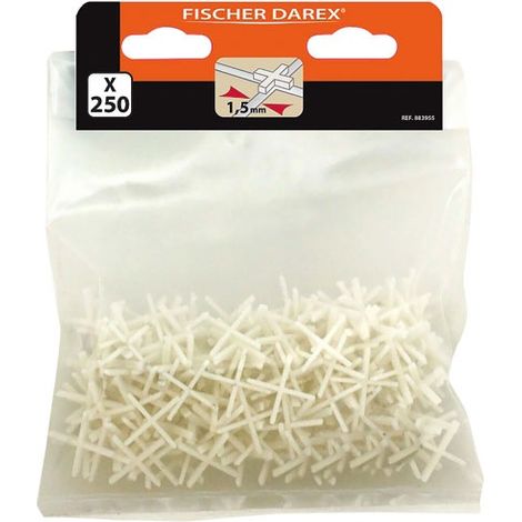 FISCHER DAREX - Croisillons plastiques 1.5mm x 250