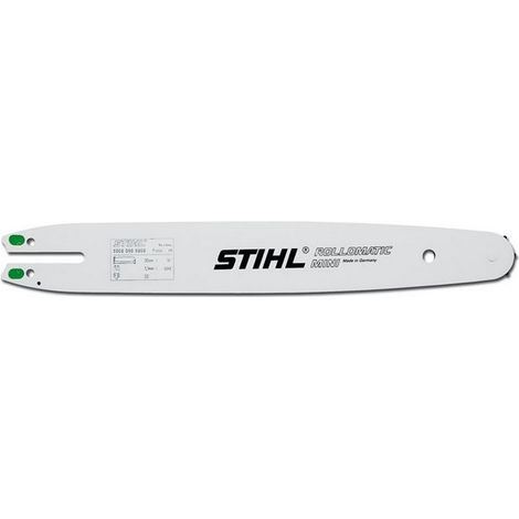 Stihl – Guide chaîne tronçonneuse 35 cm – Pas 3/8LP – 50 maillons – Acier chrome-molybdène pour coupe précise – Conçu pour bois dur