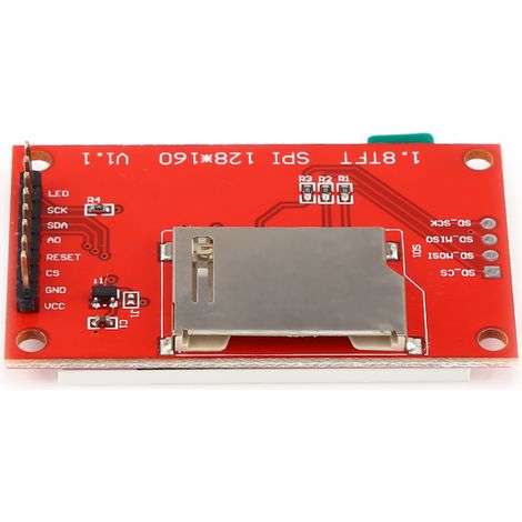 Module d'affichage LCD TFT SPI 1,8 pouce ST7735 128x160 51 bits / AVR / STM32 / ARM 8/16 bits (1/5)