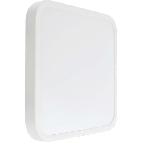 Plafonnier LED Carrée 24W - Blanc Neutre 4000K - Lampe de Plafond LED pour Maison, Salon, Chambre, Bureau, Salle de Bain - Lumière Applique - 2500 Lumen - IP44-250 x 250 mm (1/5)