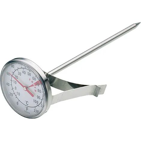 KitchenCraft Stainless Steel Milk Frothing Thermometer (1/3)