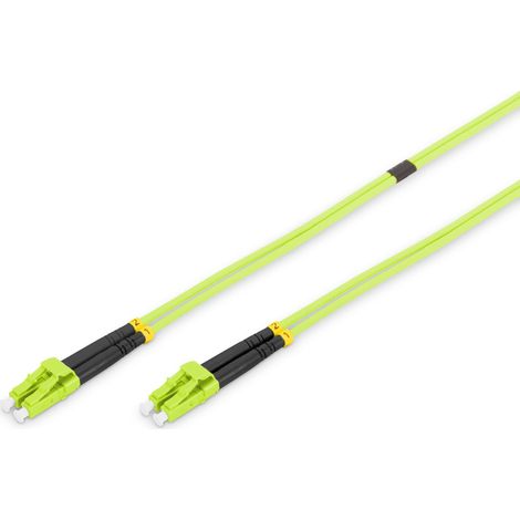 LWL Patchkabel, Duplex, LC  LC Stecker, Multimode OM5 Verwendung: Zur Verlegung von optischen Netzwerkverbindungen (Glasfaser) im Gigabit-Bereich