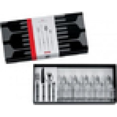 Alessi Dry 4180S24 - Servicio de Cubiertos de Diseño en Acero Inoxidable 18/10, 24 Piezas