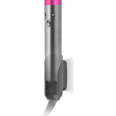 Support mural pour Dyson Airwrap/Airstrait Styler, support de rangement pour sèche-cheveux et accessoires de fer à friser pour salle de bain (Gris) (1/5)