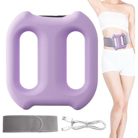 Massaggiatore fasciale - Anello fasciale multifunzionale per tutto il corpo - Anello fasciale per tessuti profondi con 5 velocità - Rullo massaggiante senza fili con cinturino - F (1/3)