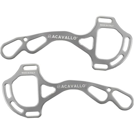 ACAVALLO Hackamore Alupro ALLUMINIO LEGGERO CAVALLO (1/3)