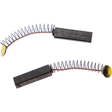 vhbw 2x Carbon Brush Motor Brush 19,5 x 5,5 x 4mm compatible with Kenwood Mixer A700, A700A, A700B, A700D, A701, A707 food processor