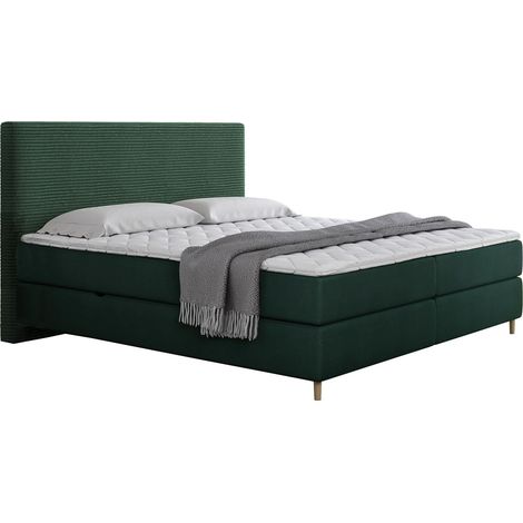 Cama continental ComfiDream Miraara, Poso 14 + Kronos 14, Continental, Doble, 140x200, Tapiz, Somieres, 148x209x118cm (1/5)