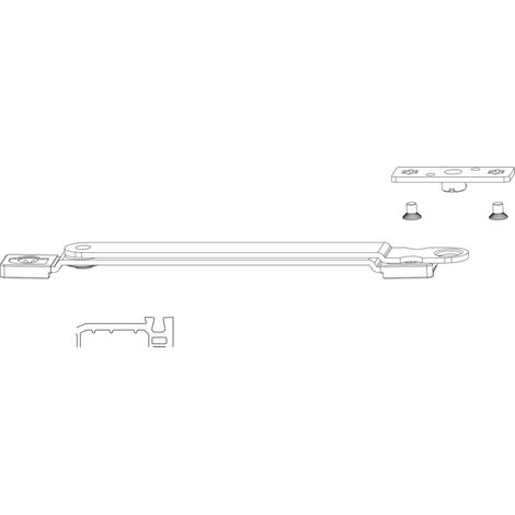 MACO Drehbegrenzung PVC/TV, FFB 240-1300 mm, Typ 1, 80 kg, silber (101519) (1/3)