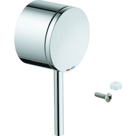 Grohe Hebel, Metall für Einhand-Wannen-/Brausebatterie mit 46mm Kartusche, Satin Graphite, 48443MG0 (1/2)