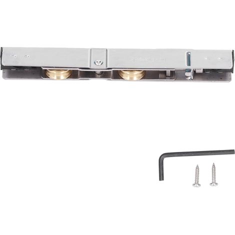 Componenti hardware per pulegge di porte scorrevoli domestiche in acciaio inossidabile, rulli per porte scorrevoli in lega di alluminio per finestre.