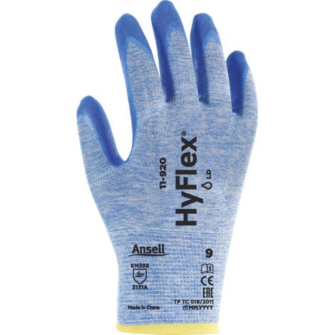 Ansell Paire de gants HyFlex 11-920, Taille des gants: 9
