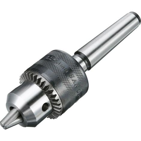 Mandril de taladro para madera tipo llave, mandril de taladro para mini torno de metal con MT2 para portaherramientas de cono Morse