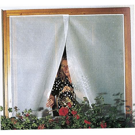 Werka Pro – Moustiquaire de lit en tulle blanc 150x300 cm – Polyester léger avec fixation adhésive – Protection efficace contre les insectes