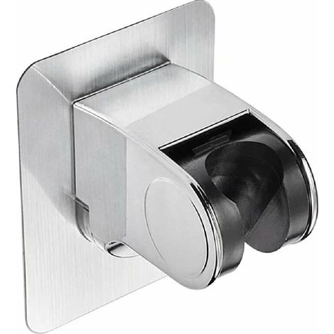 3Pcs Support de Douche Mural Autocollant Support de Ventouse Pommeau de Douche Réglable Shower Head Holders avec à Angle Réglable Imperméable Heavy Duty pour Salle de Bain Htel (1/5)