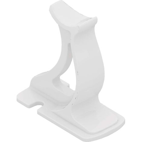 Pied universel en fonte pour radiateurs à colonne tubulaire – Capacité 200 kg – Peinture en poudre blanche RAL 9016 – Hauteur 100 mm