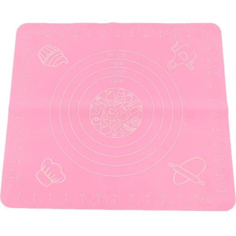 Tapis de cuisson, planche à pâtisserie, dessous de plat pour la cuisson au four-Pink S