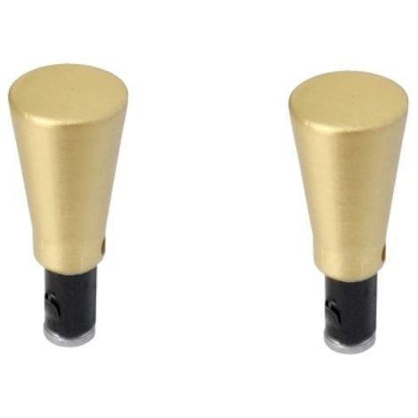 Endkappen für Glasleiste, Durchm.10 mm, Chic gold, CESSOT CESSOT (1/2)