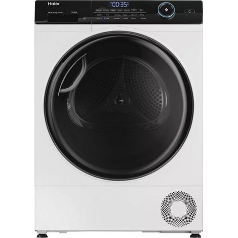Haier – Sèche-linge pompe à chaleur 10kg 59.6cm – Classe énergétique E – Niveau sonore 66dB – HD100A2959EFR (1/2)