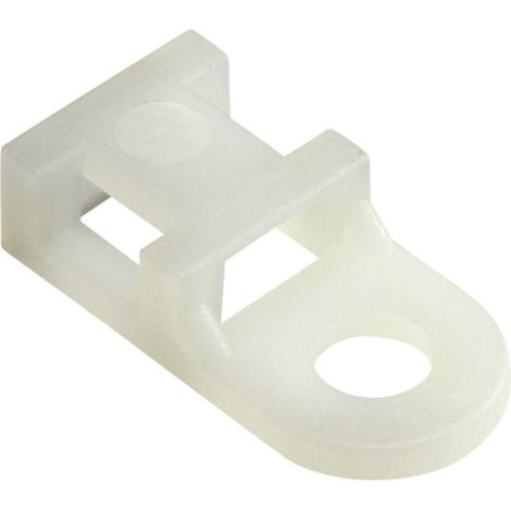 TRU COMPONENTS Befestigungssockel schraubbar TC-6645712 Natur 100 St.