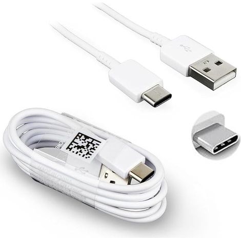 Câble de charge et de synchronisation USB-C Samsung 1,2 m Blanc, EP-DN930CWE