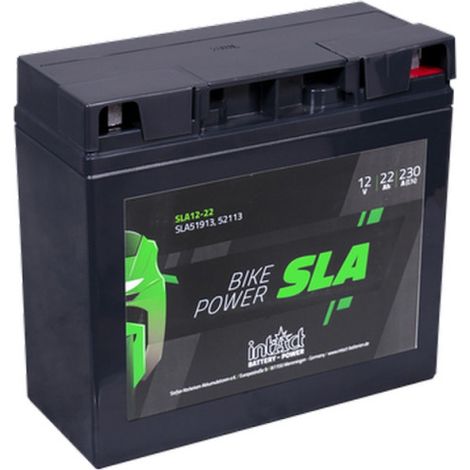 Batterie moto POWER Bike AGM 51913 12v 22ah 230A SLA