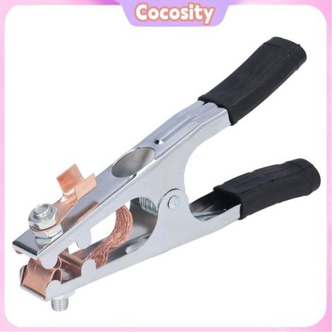 Pince de masse pour soudage - COCOSITY - Firm Force - Tête en cuivre - Corps inox - Ressort épais (1/4)