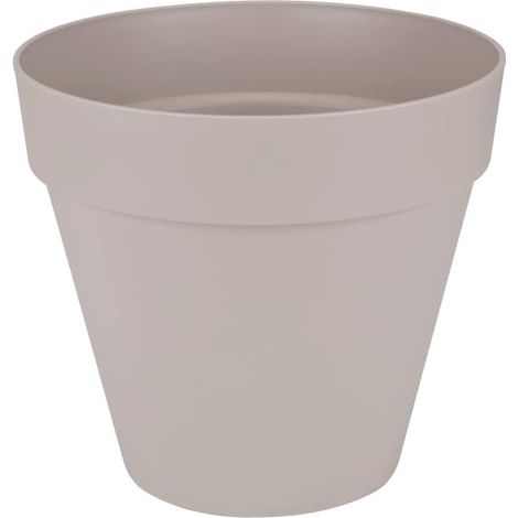 ELHO VASO LOFT URBAN ROUND WHEELS 60CM WARM GREY (1/3)