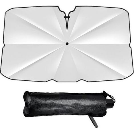 Umbrella Shield Sun Foldable for Shield Windshield Of Car, Shield Sun Car Shield Windshield Before, Sunshade Car Foldable, 360° Adjustable Flexible Rod, Universal for Shield Windshield Of Car (1/5)