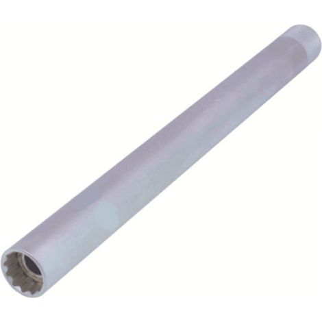 CHIAVE BUSSOLA LUNGA PER CANDELE 14 MM POLIGONALE FEMMINA 3/8" 25 CM 089sa