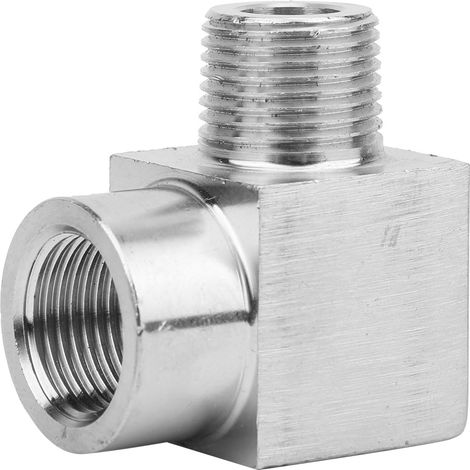 BSPP-Winkelverbinder mit Innen- auf Außengewinde, Schnellkupplung für Luft und Öl, 3/8 Zoll (1/5)