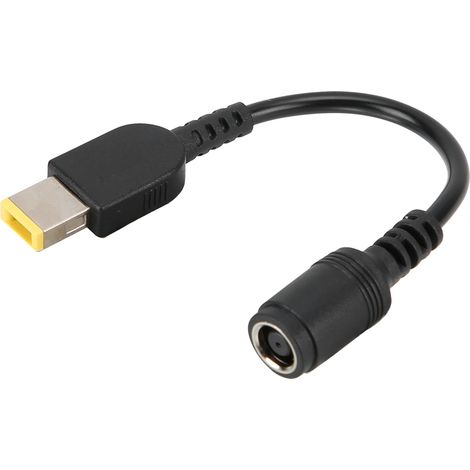 Lenovo Laptop-Netzteil (Runder Anschluss auf Quadratischer Anschluss) – Konvertierungskabel für X240, X1 und G405 (1/5)