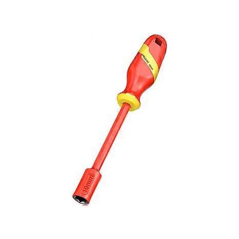 Clé à douille hexagonale multifonctionnelle isolée 1000V pour véhicules électriques (10 mm) (1/5)