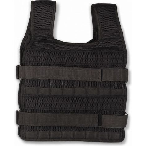 Gilet de musculation respirant de 15 kg, bretelles réglables pour un poids de 60 à 100 kg, idéal pour la musculation et le fitness, poids non inclus (1/5)