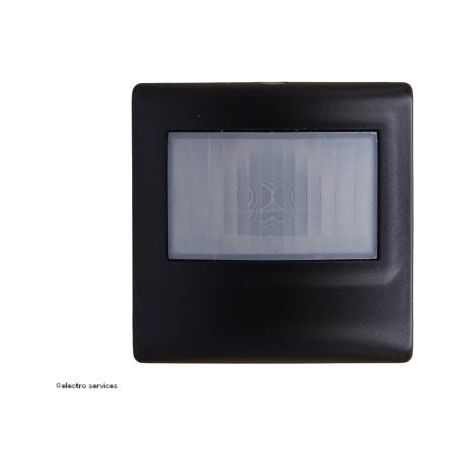 Détecteur de mouvements toutes lampes 2 fils 2 modules Mosaic Legrand Finition: Noir Mat (1/2)