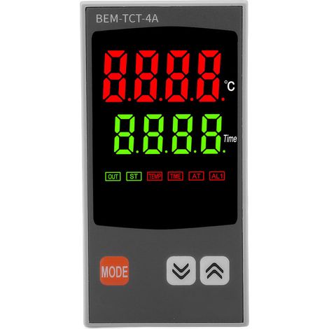 Régulateur de température PID avec affichage LED 7 segments, thermostat PID pour équipements industriels, 100-240 V CA (1/5)