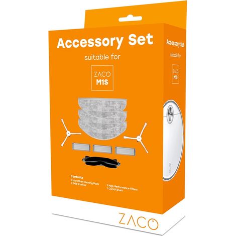 Kit accessori aspirapolvere ZACO M1S filtri spazzole (1/2)