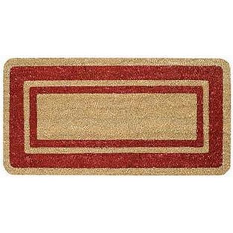 Zerbino Super Rosso Spessore Mm.17 - cm.50X100, spessore mm.17
