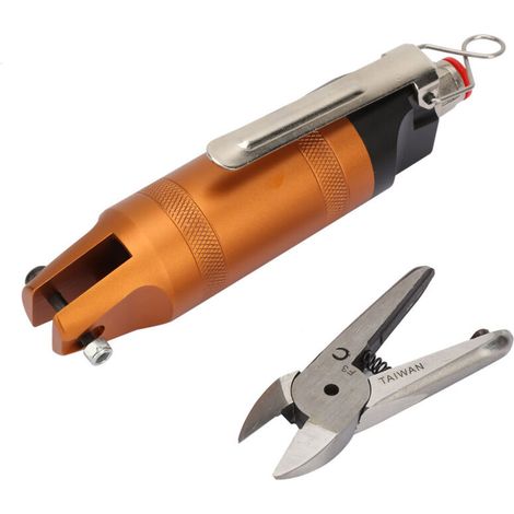 HS10 industrial pneumatic scissors, cutting tool for plastics from 2.6 to 4 mm (HS10-F3) (1/5)